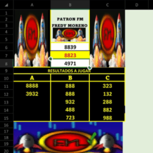 PLANTILLA "EXCEL LA LLAVE PARA ACERTAR"